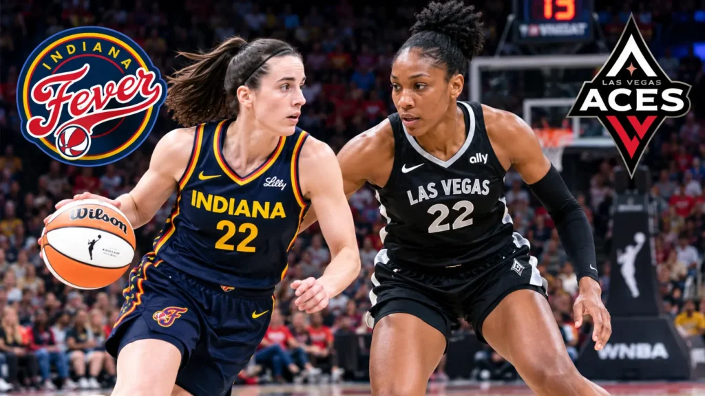 Fever vs Aces WNBA Game Highlights - Indiana Fever vs Las Vegas Aces
