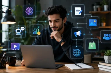 high margin side hustles with AI tools