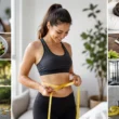 A person enjoying a healthy meal to lose weight without a strict diet
