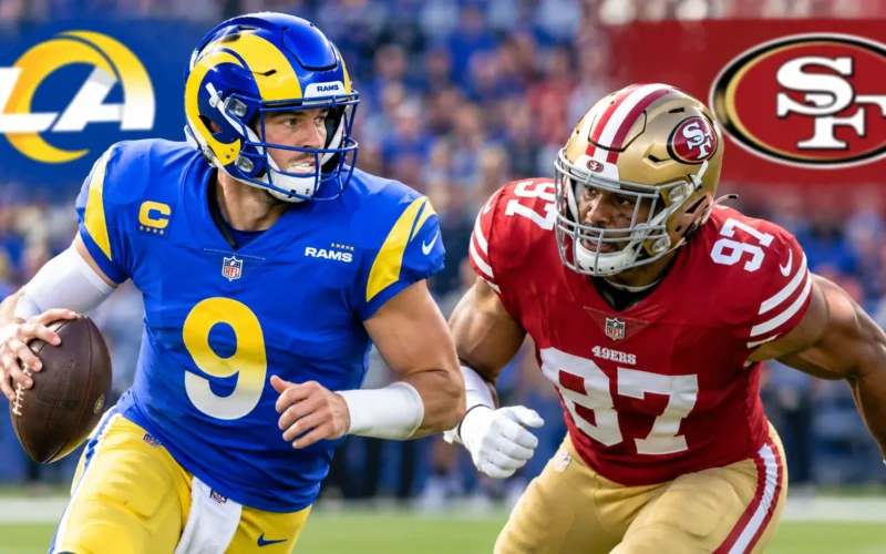 Rams vs 49ers final score game highlights and players action