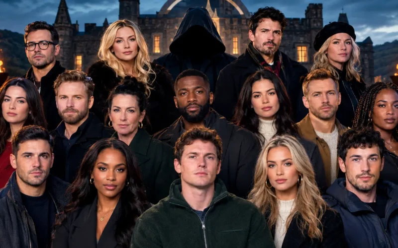 The Traitors Cast 2026 featured image showing contestants for New Blood season