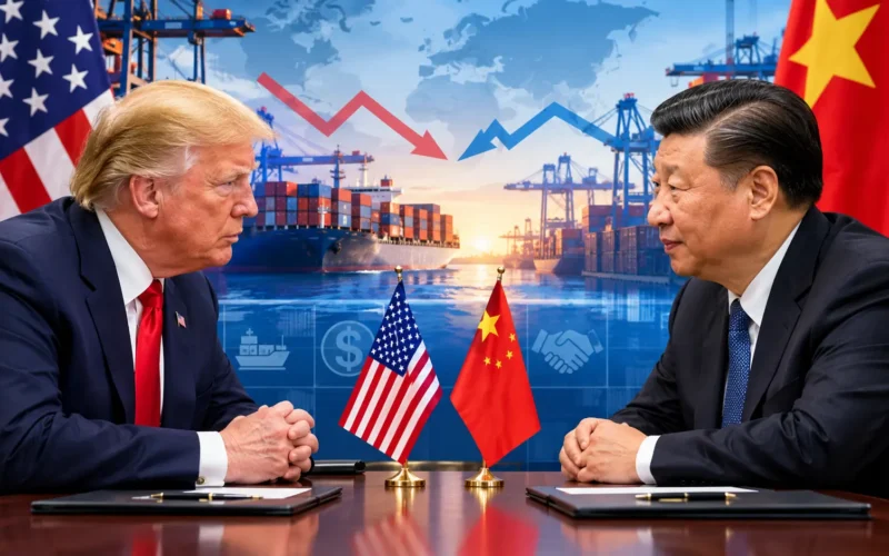 President Trump and President Xi Jinping meeting at Trump-Xi Summit 2026