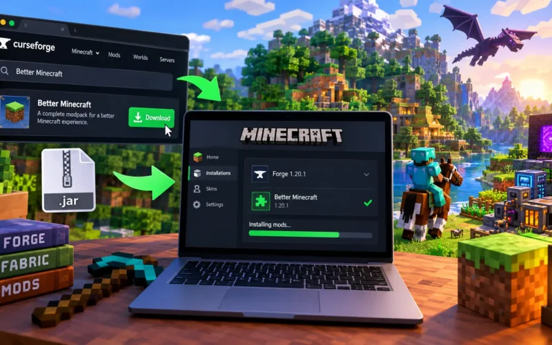 How to Download & Install Minecraft Mods Safely