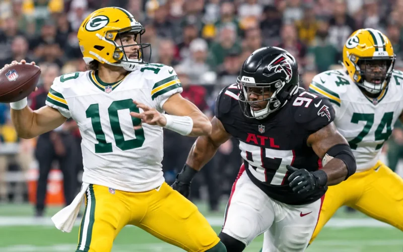 Falcons vs Packers NFL Week 3 game highlights and player action