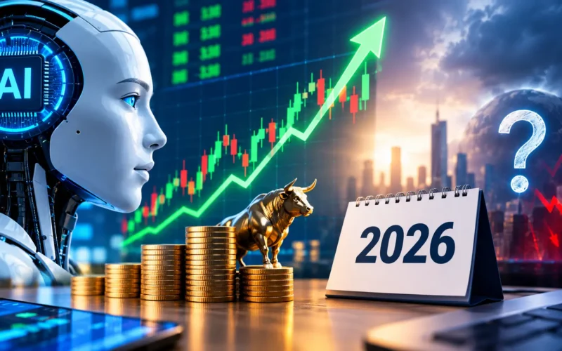 AI stocks bullish trends and uncertain 2026 market growth