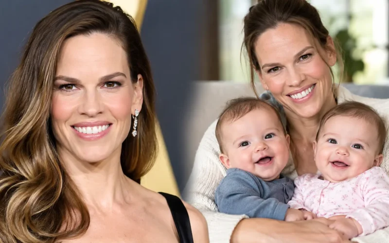 Hilary Swank Pregnancy News update featuring her twins Aya and Ohm